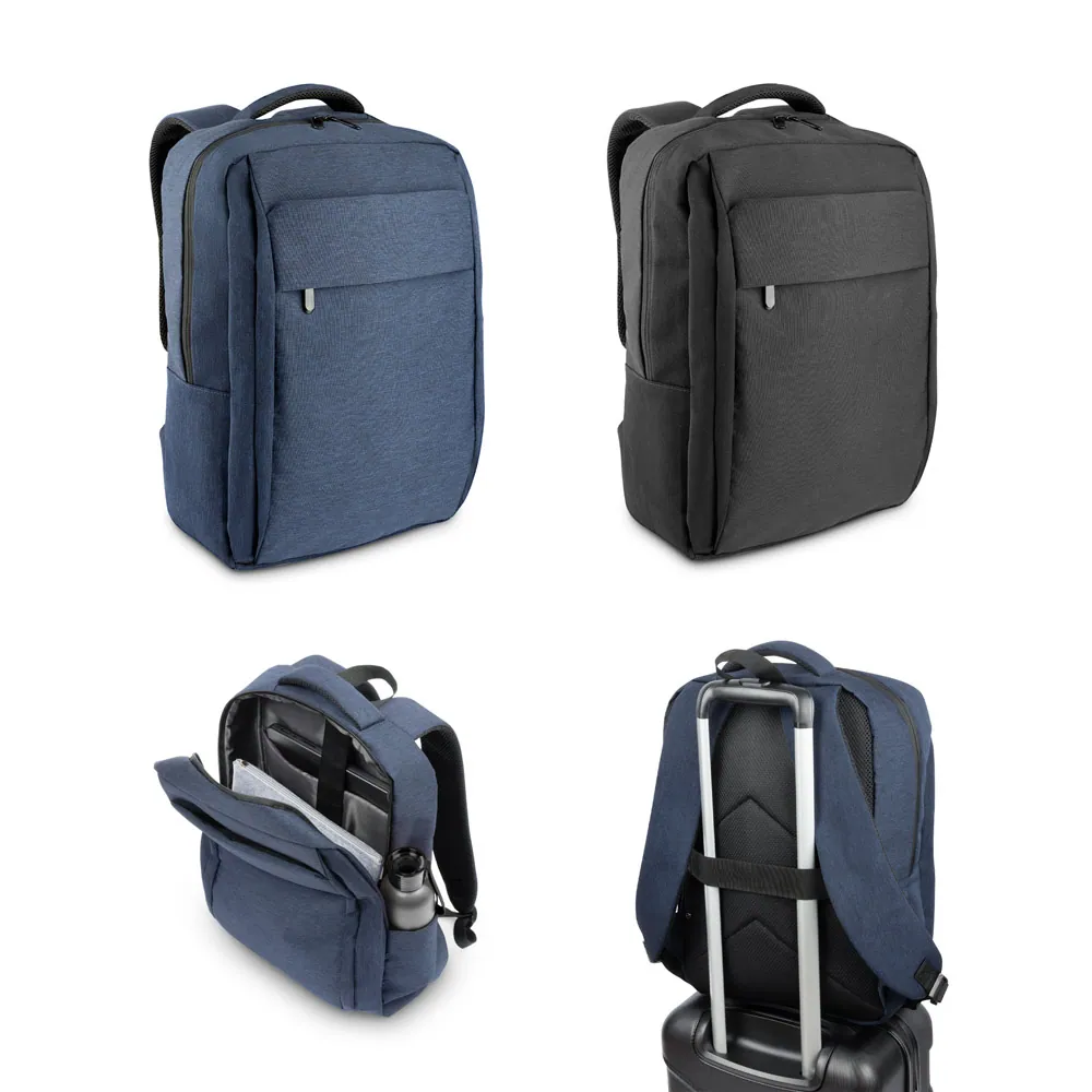 COVENTRY. Mochila, totalmente almofadada, para notebook (15.6") em poliéster reciclado 300D de alta densidade (18 L)