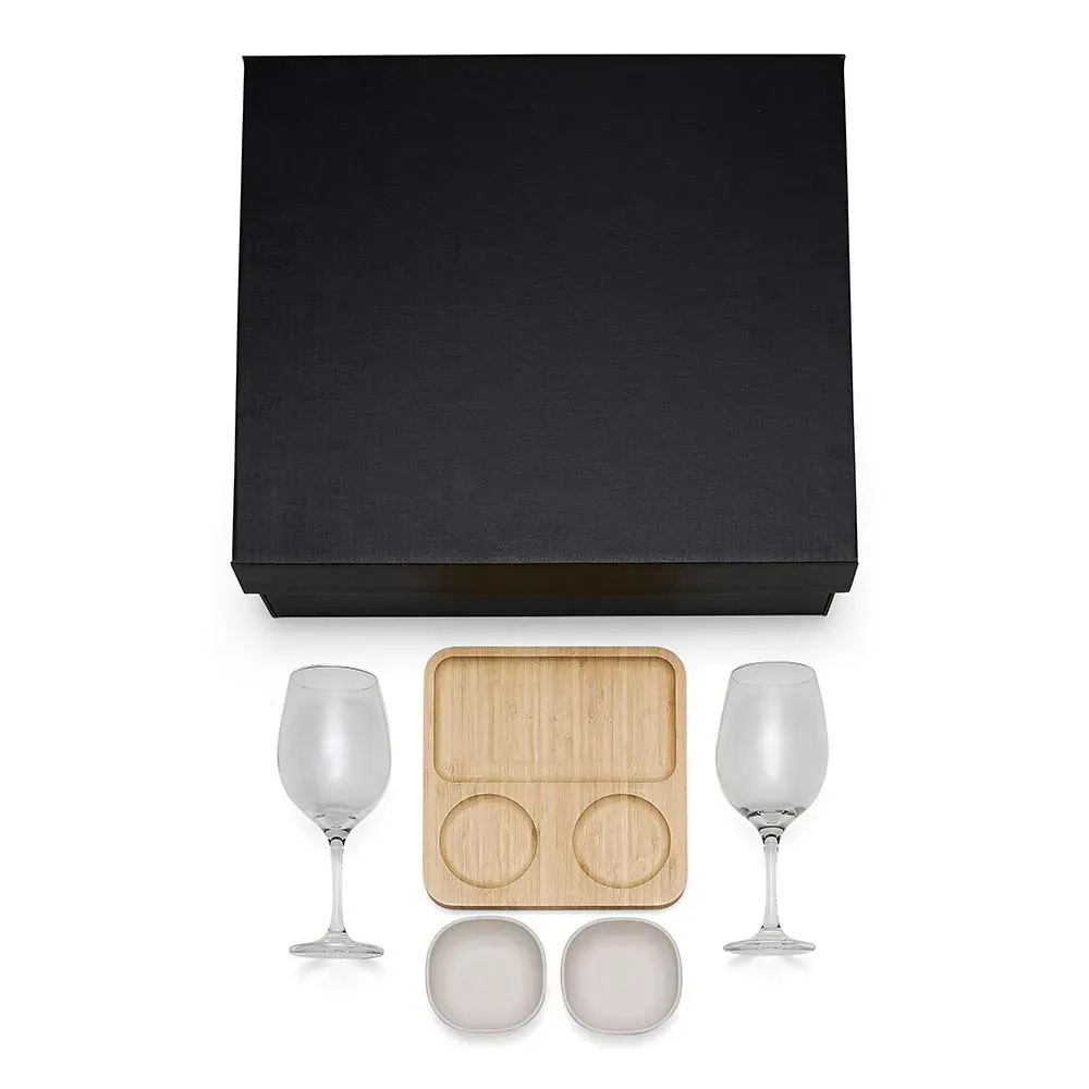Kit P/ Petisco, Patê E Vinho - 5 Pçs - Thumbnail 3