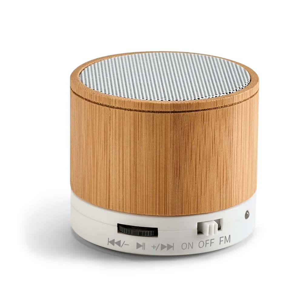GLASHOW ECO. Caixa de som em bambu com microfone - Thumbnail 5