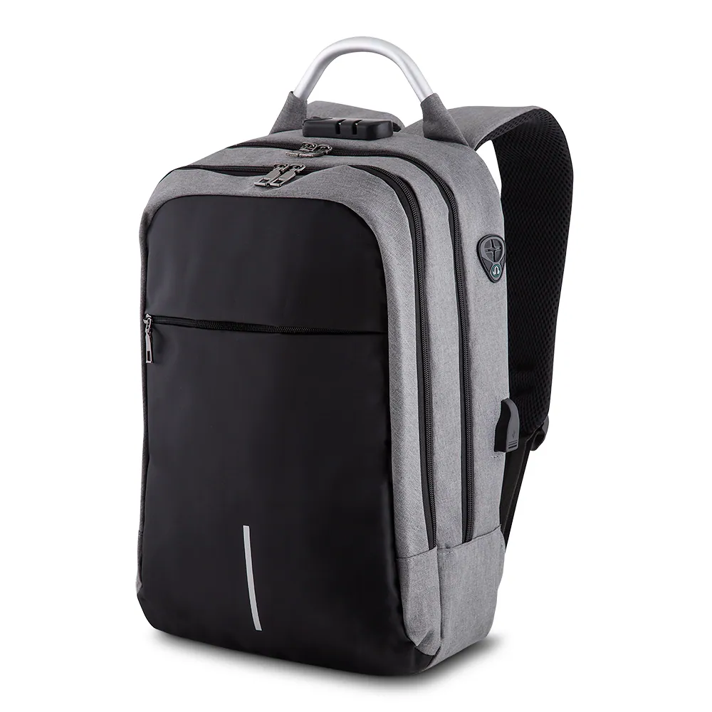 Mochila para Notebook em Poliéster e PU - Thumbnail 2