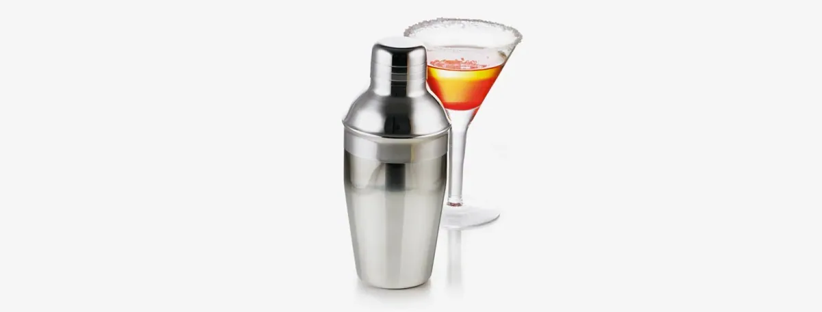 Coqueteleira Em Aço Inox - 350 Ml