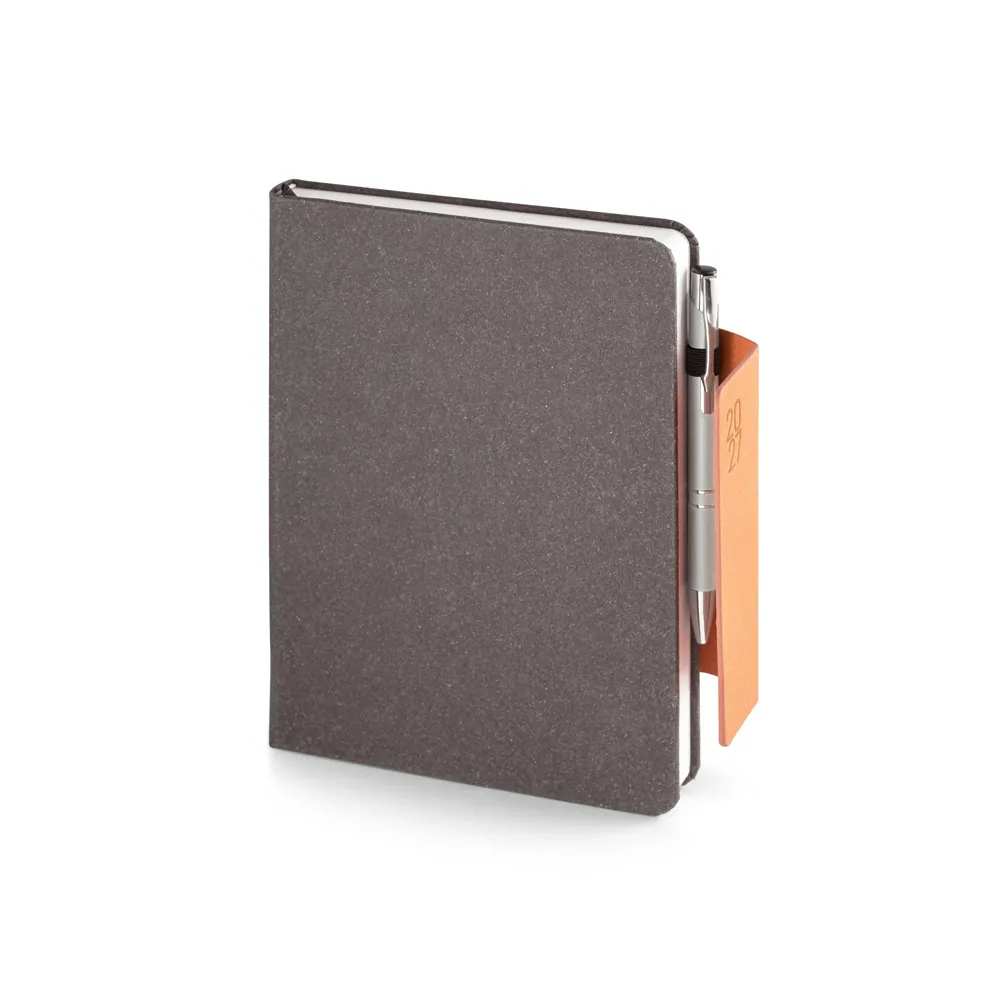 TAGORE A5. Agenda A5 em pele (58% reciclada) - Thumbnail 4
