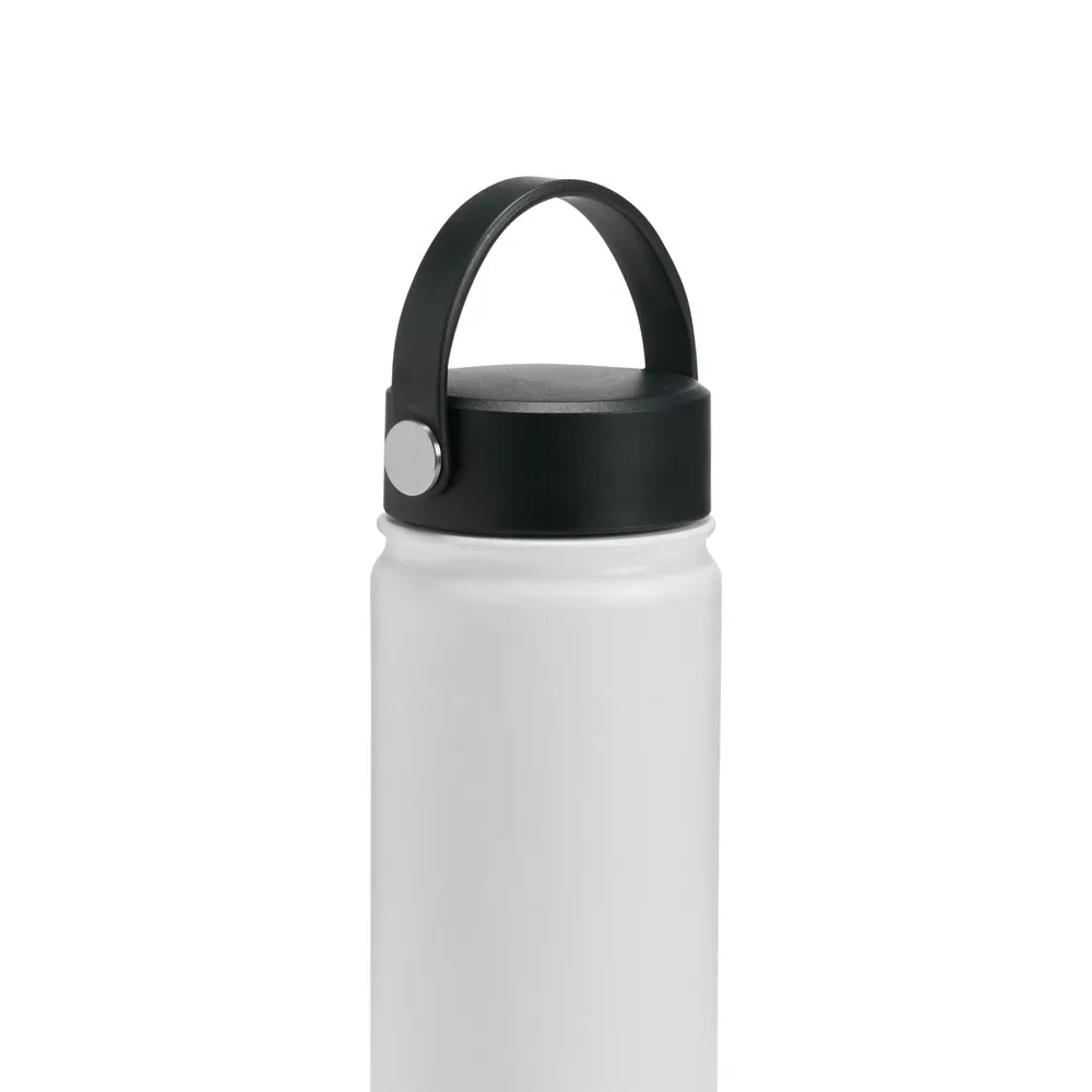 Garrafa Dupla Camada Na Cor Branca - 550 Ml - Thumbnail 4