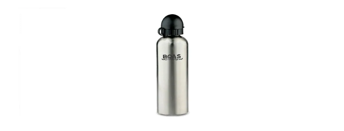 Squeeze Em Aço Inox Com Tampa Preta - 600 Ml - Thumbnail 5