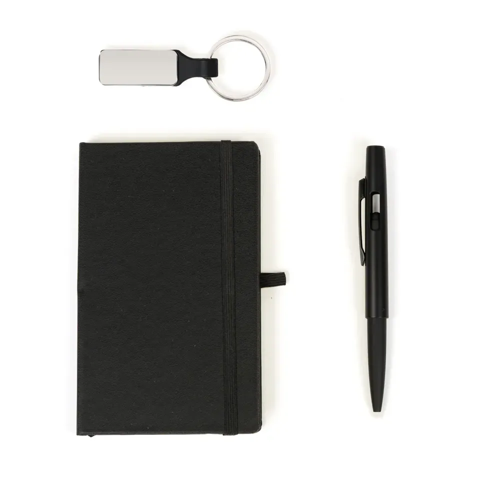 Kit Chaveiro, Caderno E Caneta - 3 Pçs - Thumbnail 3