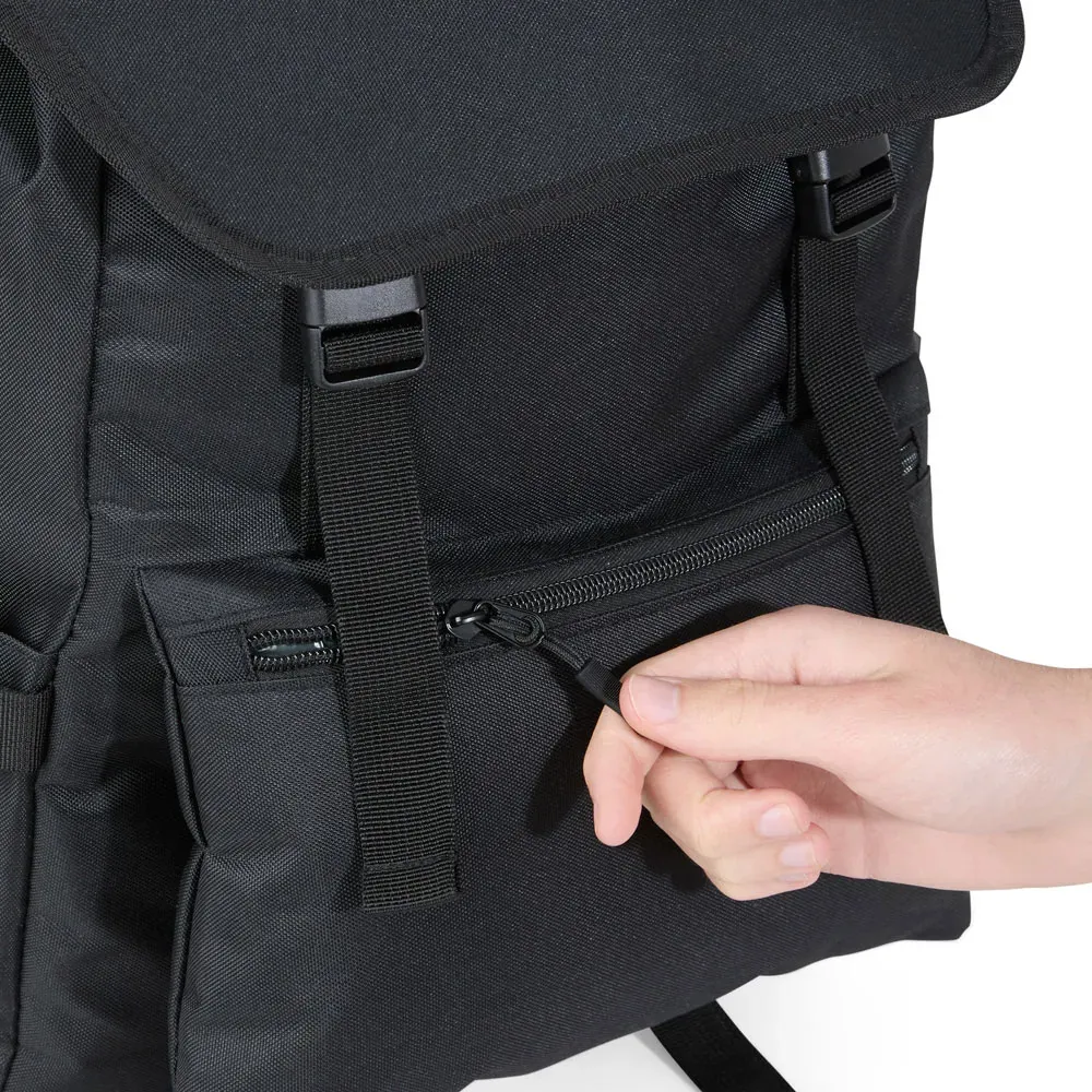 Mochila Em Polyester 600D - 18L - Preta - Thumbnail 11
