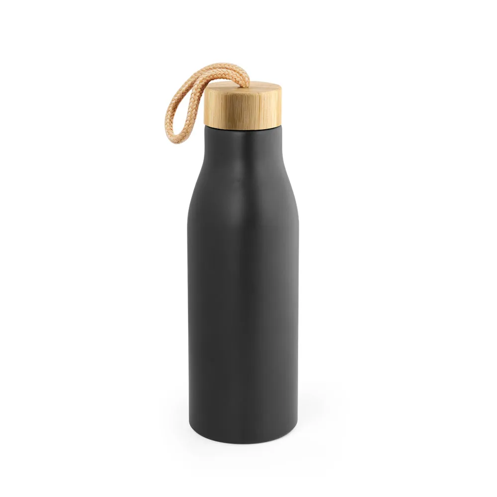 TOOMEY. Squeeze em aço inox 90% reciclado, de parede simples com acabamento em mate (570 mL) - Thumbnail 2