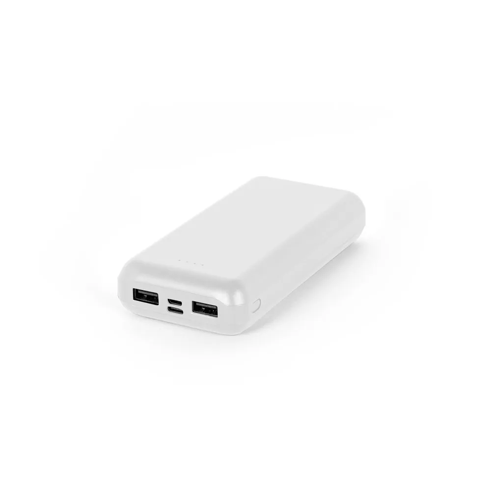 LEAKEY 20. Bateria portátil em ABS 100% reciclado (20.000 mAh) - Thumbnail 6