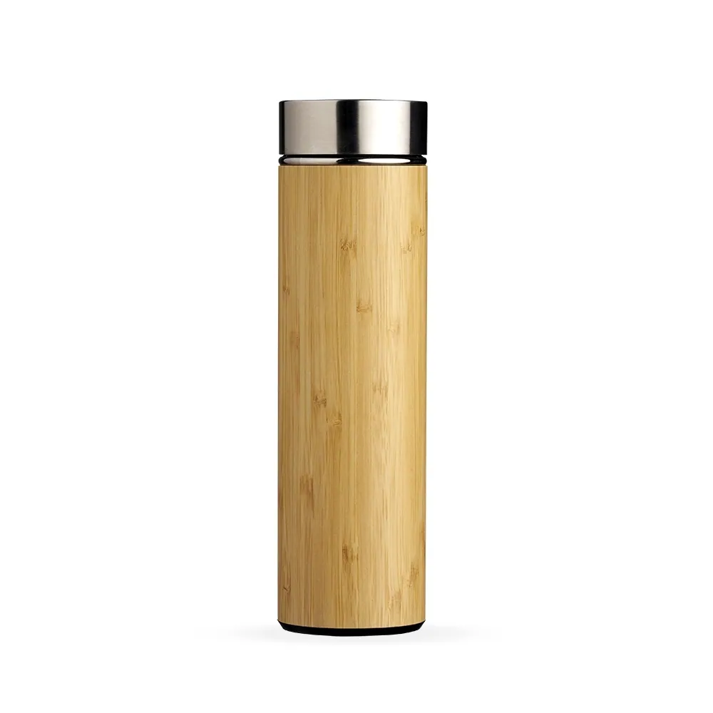 Garrafa Bambu Térmica 500ml com Infusor - Thumbnail 6