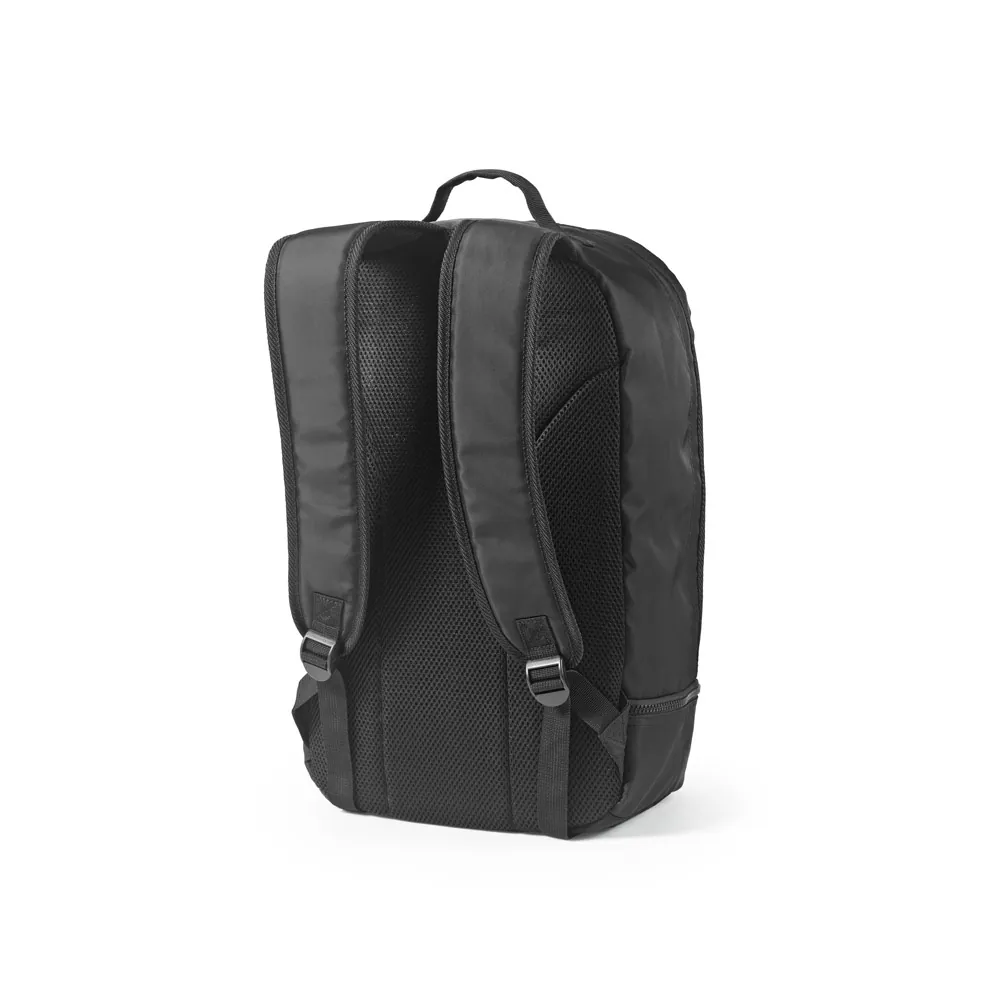 MANCHESTER. Mochila em poliéster reciclado 290T e sarja com compartimento para sapatos (25 L) - Thumbnail 6