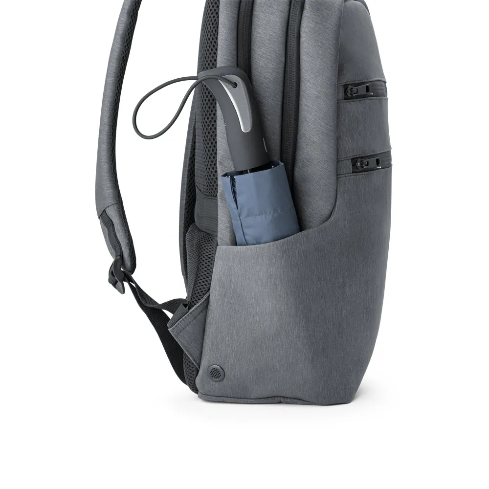 FORTALEZA. Mochila para notebook (17") em Nylon 2Tone impermeável (14 L) - Thumbnail 6