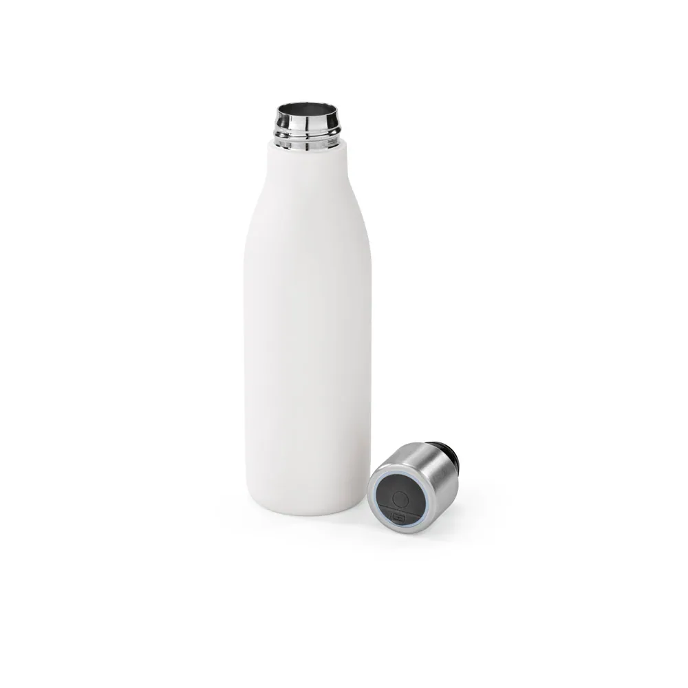 CHILWELL. Garrafa térmica em aço inox 90% reciclado de parede dupla com sistema de auto-sanitização UV (500 mL) - Thumbnail 5