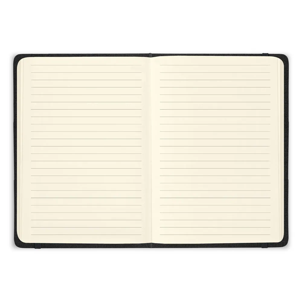 HOMERO. Conjunto composto por 1 caderno A5 com capa rígida e 1 caneta esferográfica em bambu - Thumbnail 8