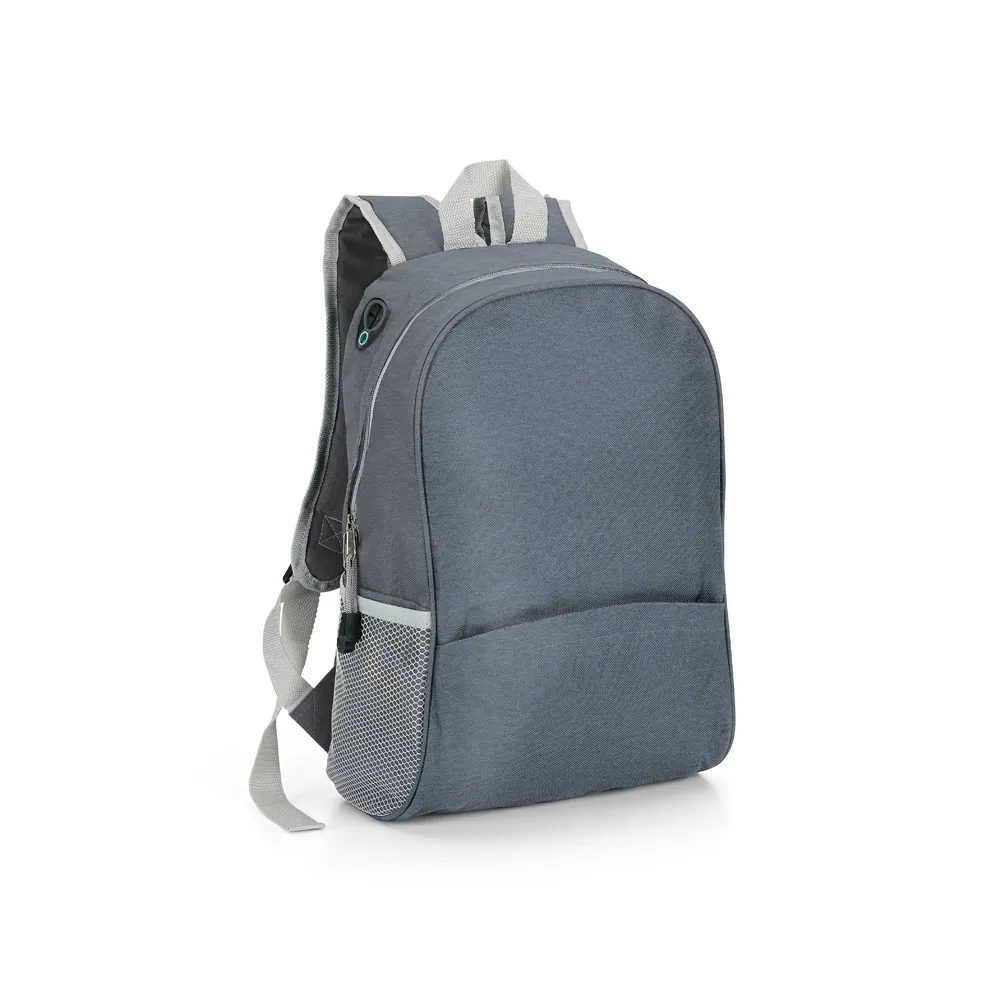 CITY. Mochila em 600D com saída para fone de ouvido (12 L) - Thumbnail 4