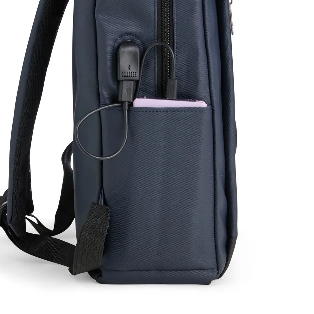 Mochila PU Impermeável Antifurto 22L - Thumbnail 5