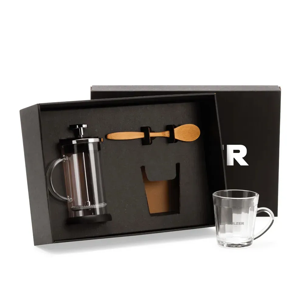 Kit Para Café Com Prensa Francesa - 3 Pçs - Thumbnail 4