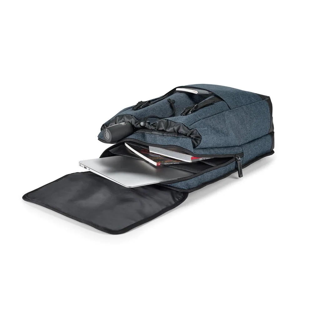 TRAVELLER. Mochila para notebook (17'') em 600D de alta densidade e tarpaulin (16 L) - Thumbnail 2