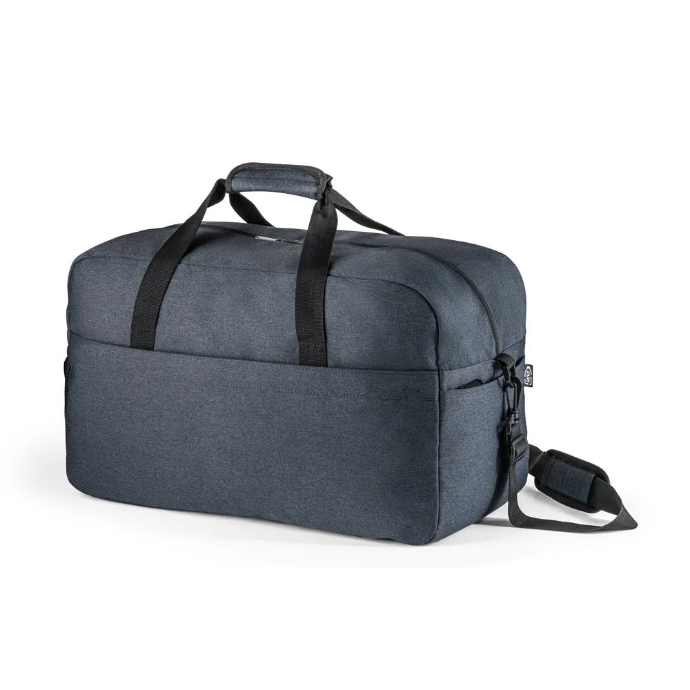 REPURPOSE SPORTS. Bolsa esportiva em poliéster reciclado 600D de alta densidade com fundo em placa semi-rígida (31 L) - Thumbnail 4