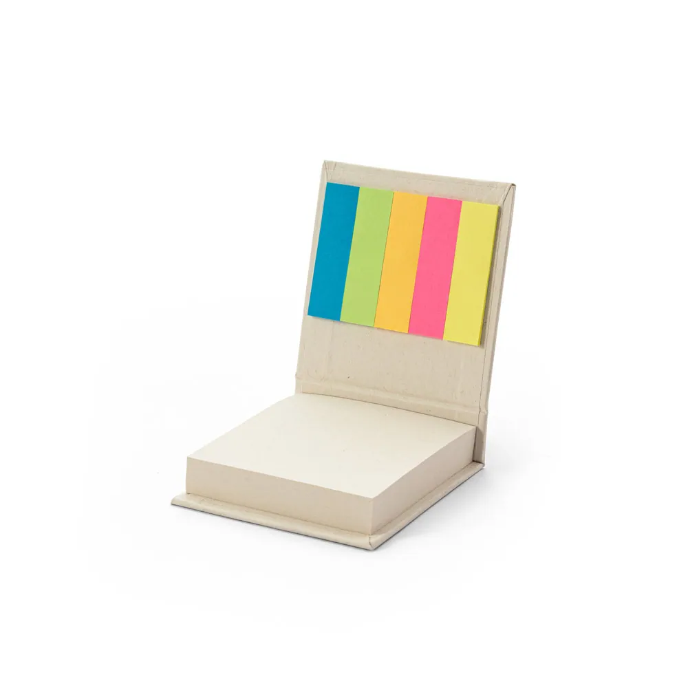 KAIRON. Conjunto 2 em 1 para escritório, em papel 100% reciclado, com 6 blocos adesivados - Thumbnail 4