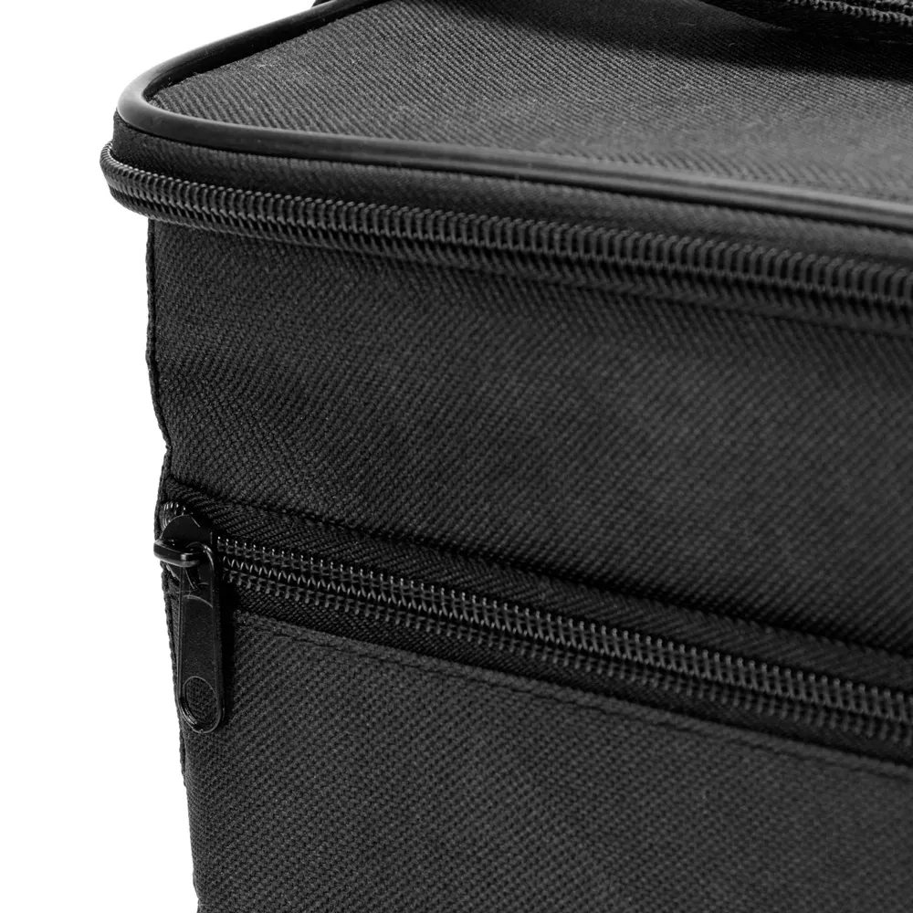 Bolsa Térmica Preta Em Polyester 600D/Peva - 27X20X25Cm - Thumbnail 9