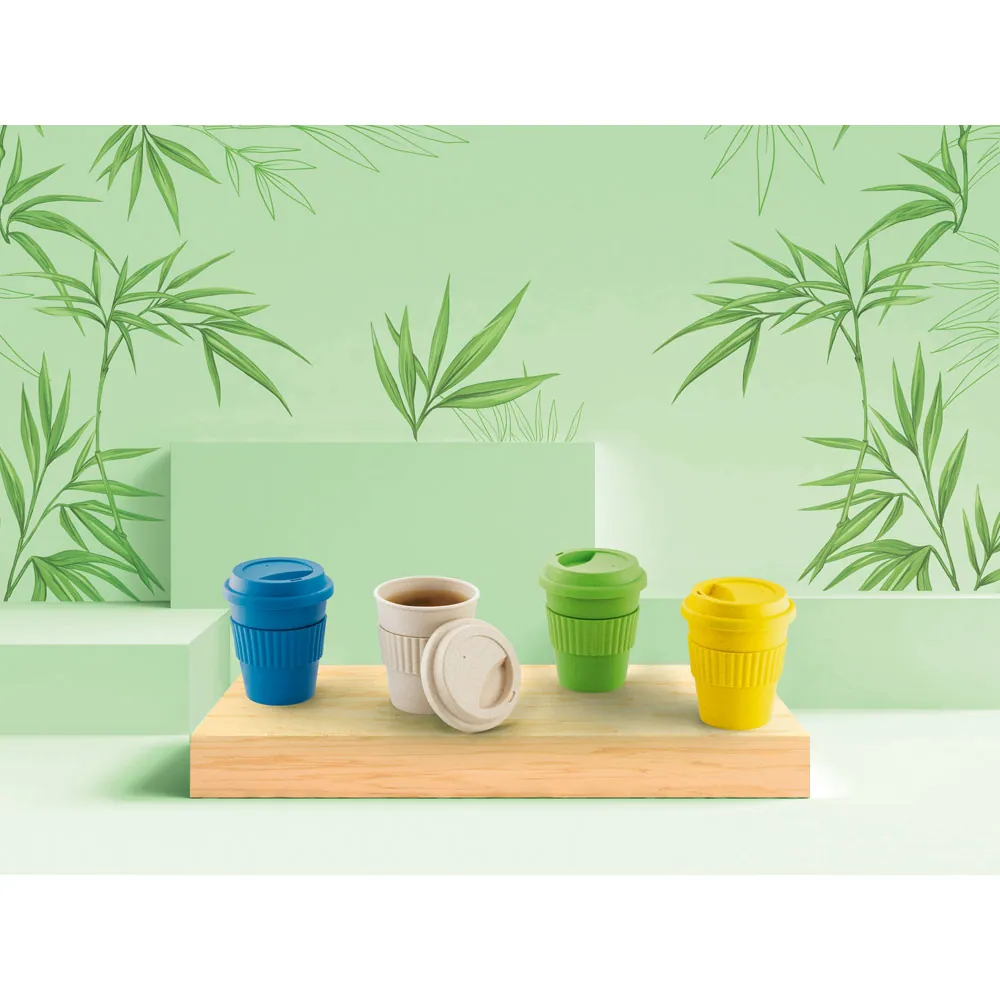 CUPPA. Copo de viagem em fibra de bambu (60%) e PP (40%) com tampa - Thumbnail 12