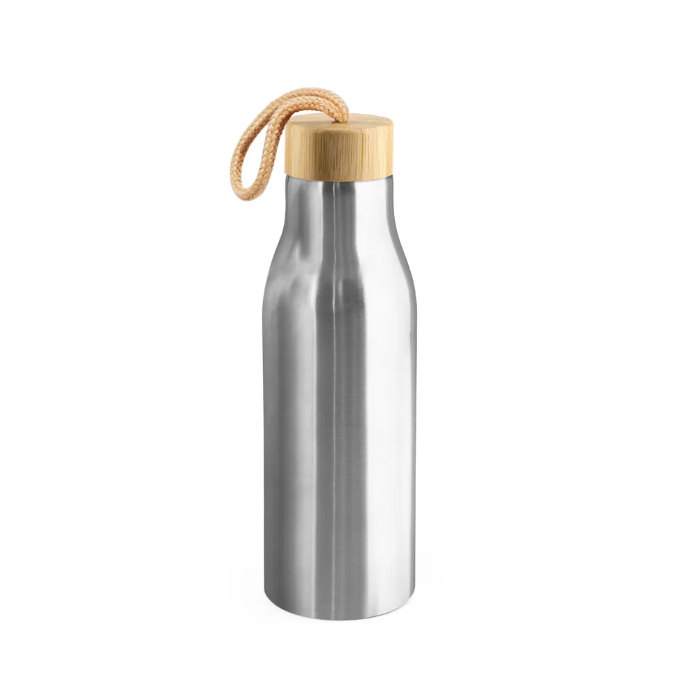 TOOMEY. Squeeze em aço inox 90% reciclado, de parede simples com acabamento em mate (570 mL) - Thumbnail 5