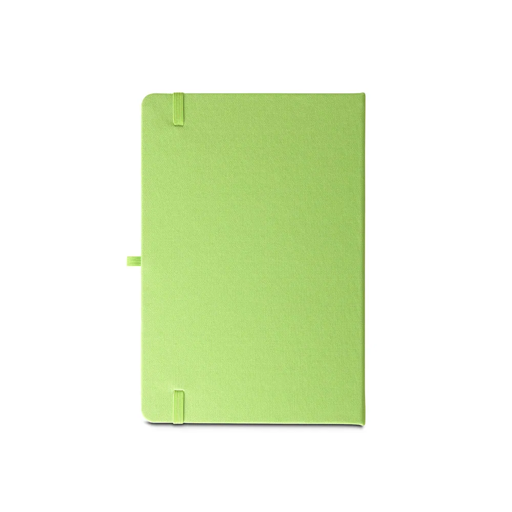 ANNE. Caderno A5 de capa dura em PET 100% reciclado, com páginas pautadas recicladas - Thumbnail 24