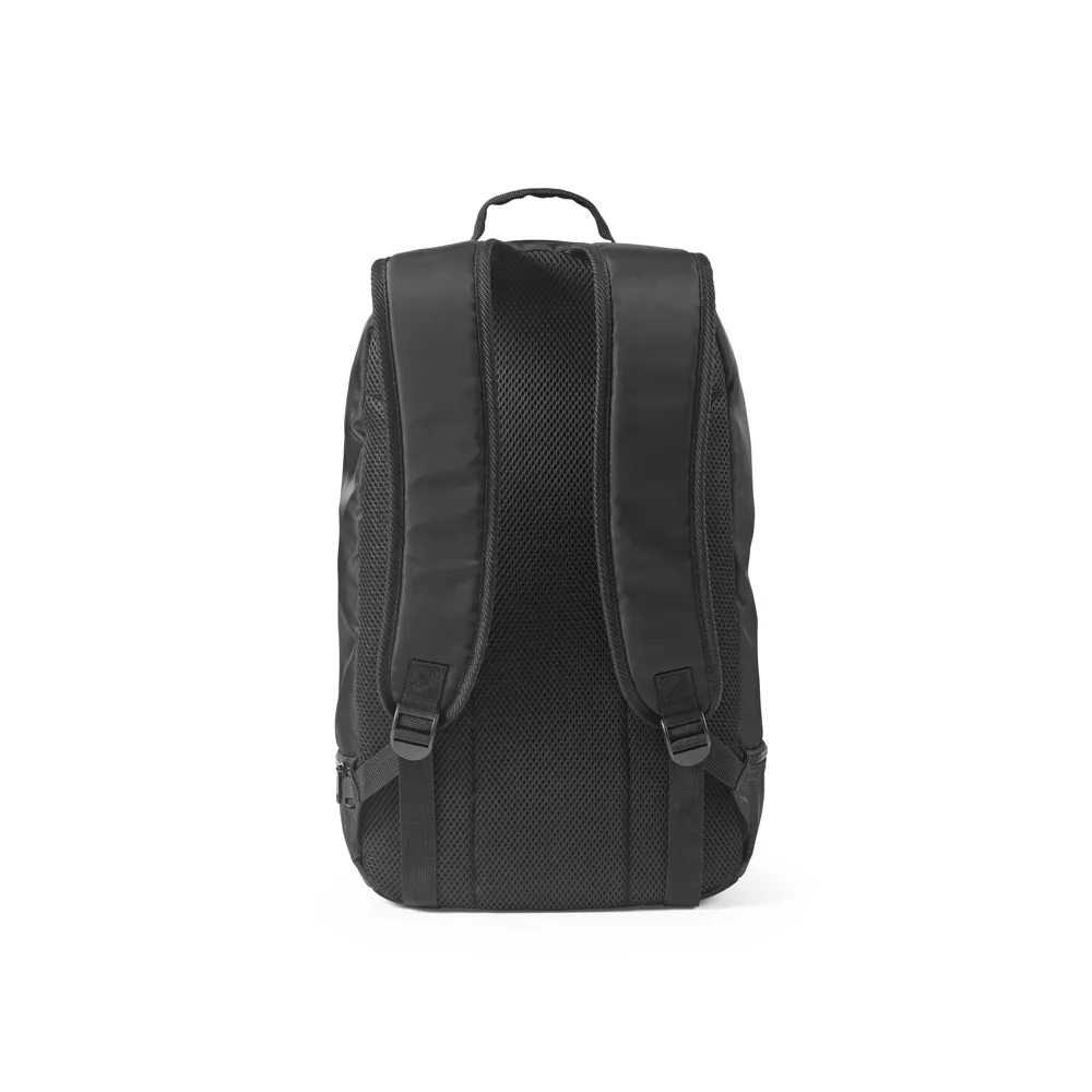 MANCHESTER. Mochila em poliéster reciclado 290T e sarja com compartimento para sapatos (25 L) - Thumbnail 3