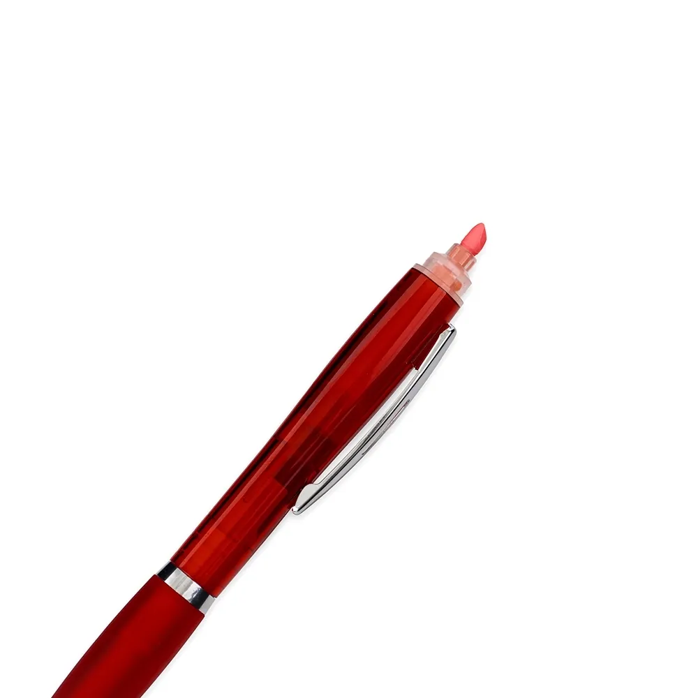 Caneta Plástica com Marca-Texto - Thumbnail 9