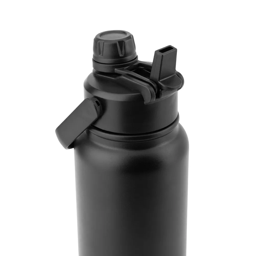 ALCARAZ. Garrafa em aço inox 90% reciclado, com parede dupla isolada a vácuo (830 mL) - Thumbnail 3