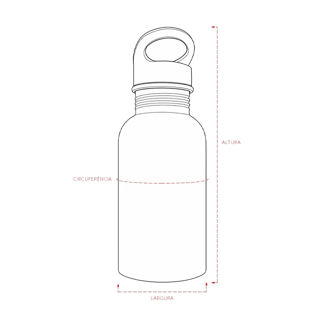 Squeeze Inox 450ml - Thumbnail 9