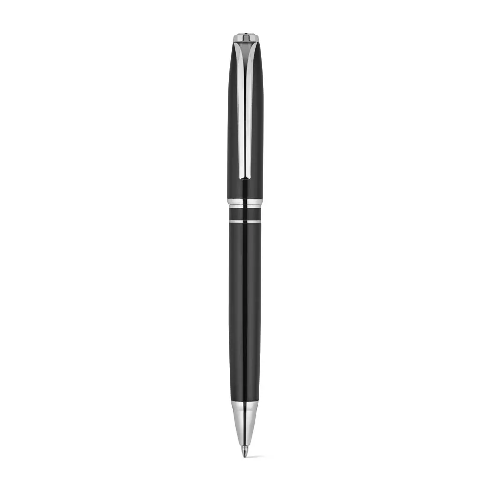 SARAMAGO. Set premium composto por 1 caneta esferográfica e 1 caneta roller em cobre e aço inox, com escrita em azul - Thumbnail 2