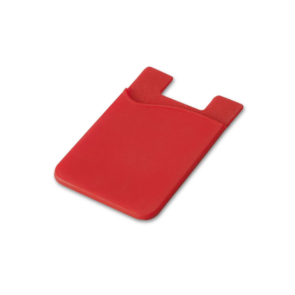 SHELLEY. Porta cartões para celular em silicone - Thumbnail 3