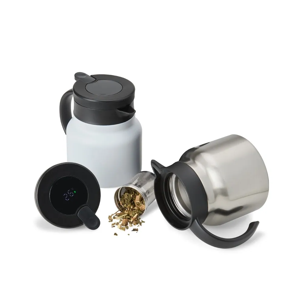 Chaleira Térmica Inox 750ml com Display LED - Thumbnail 2