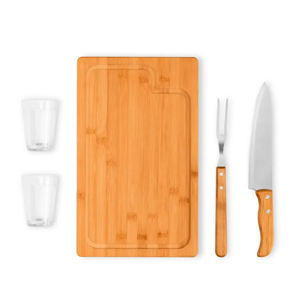 Kit Para Churrasco Com Copos - 5 Pçs - Thumbnail 3