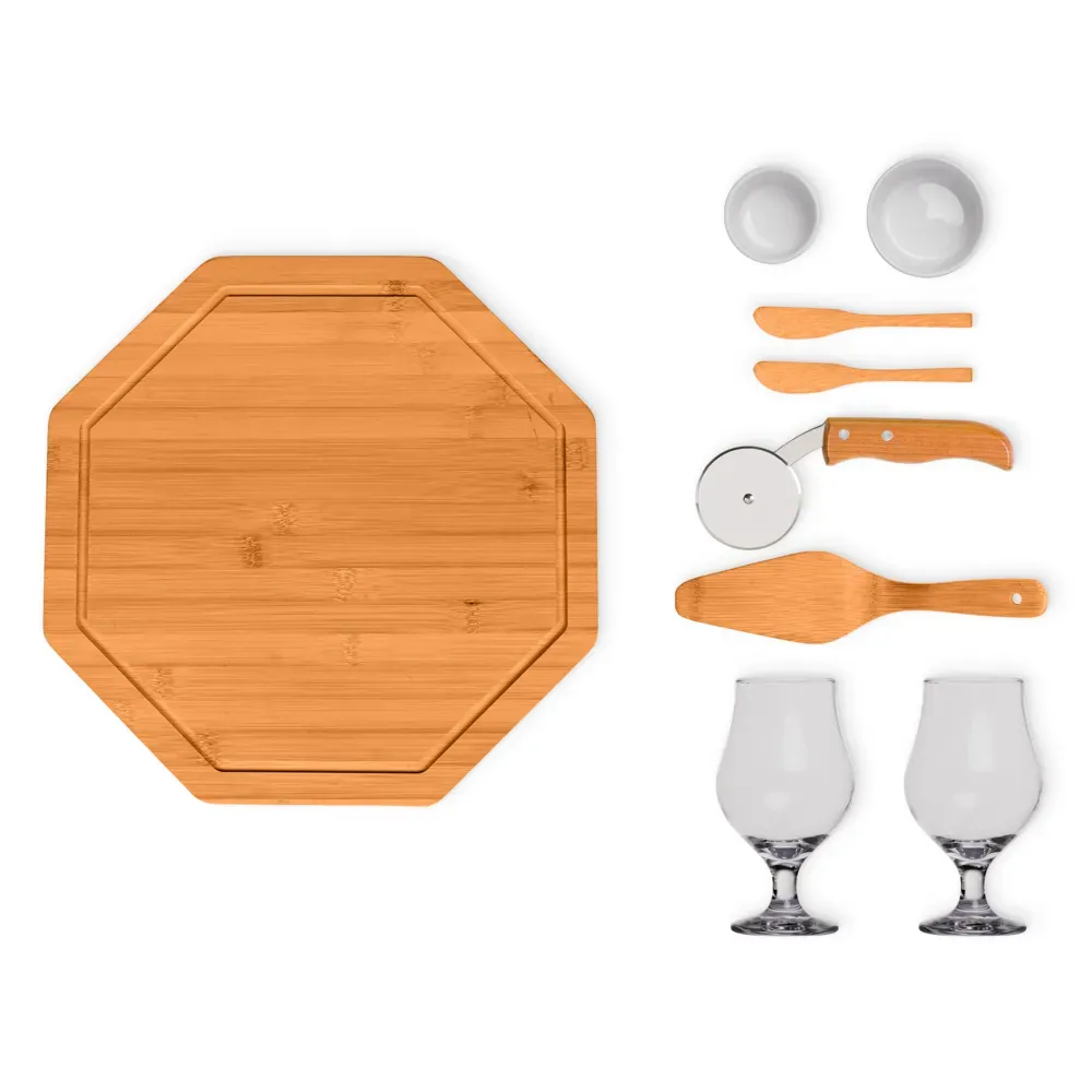 Kit Para Pizza / Petisco / Cerveja - 9 Pçs - Thumbnail 3