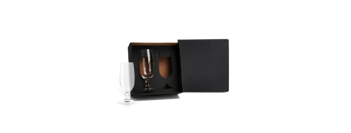 Jogo De Copos Vidro P/Cerveja / Drink 300 Ml - 2 Pçs