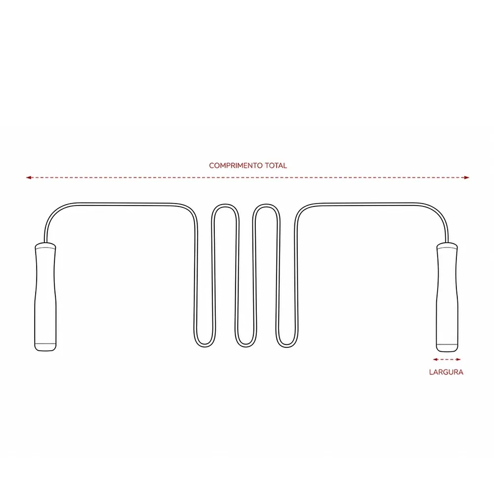 Corda de Pular PVC 2,5m - Thumbnail 3
