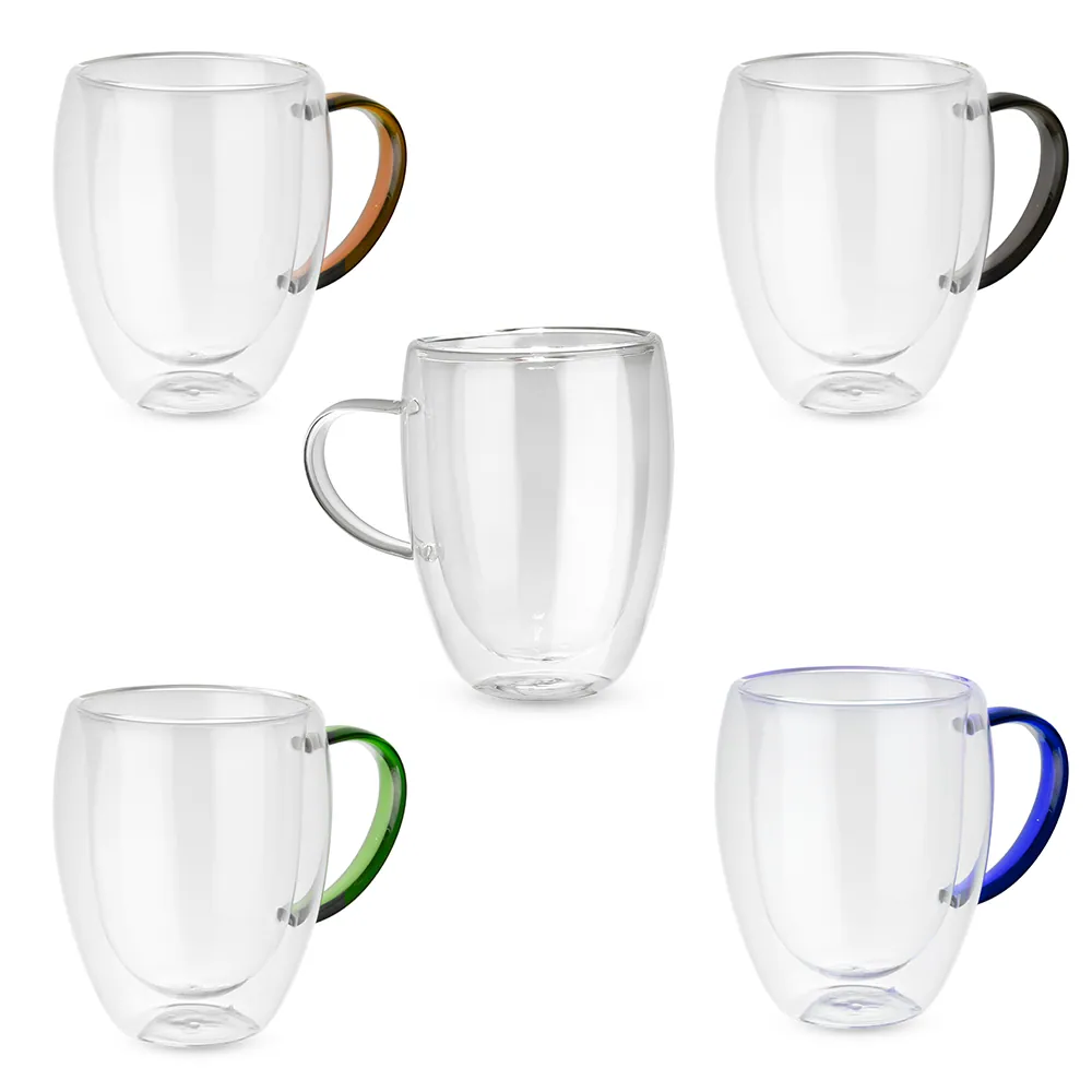 Caneca de Vidro Borossilicato