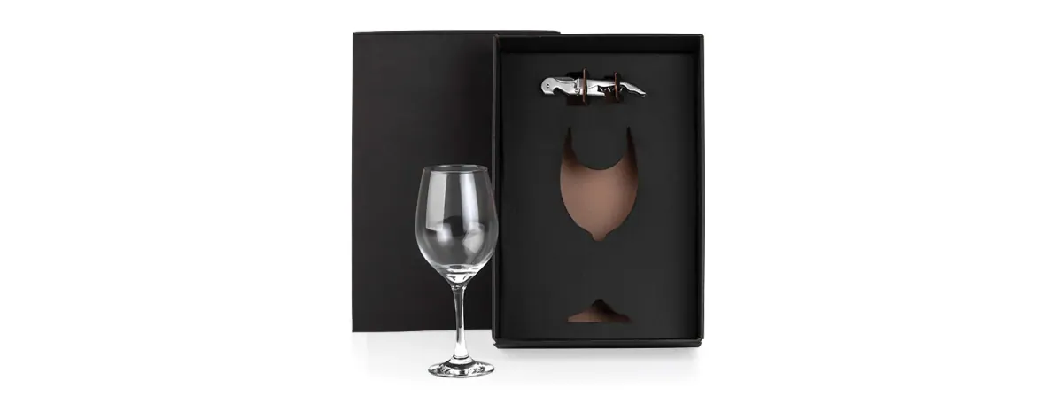 Kit Vinho Com Abridor - 2 Pçs