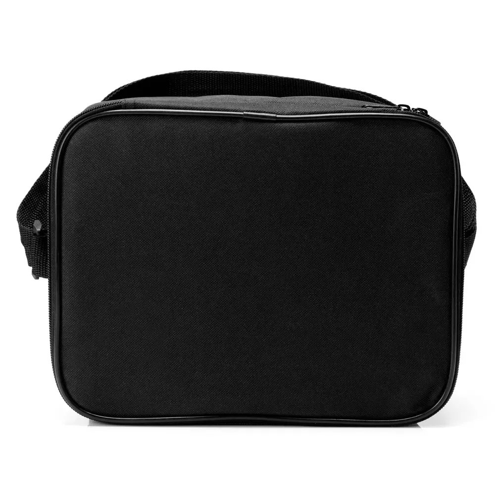 Bolsa Térmica Preta Em Polyester 600D/Peva - 27X20X25Cm - Thumbnail 6