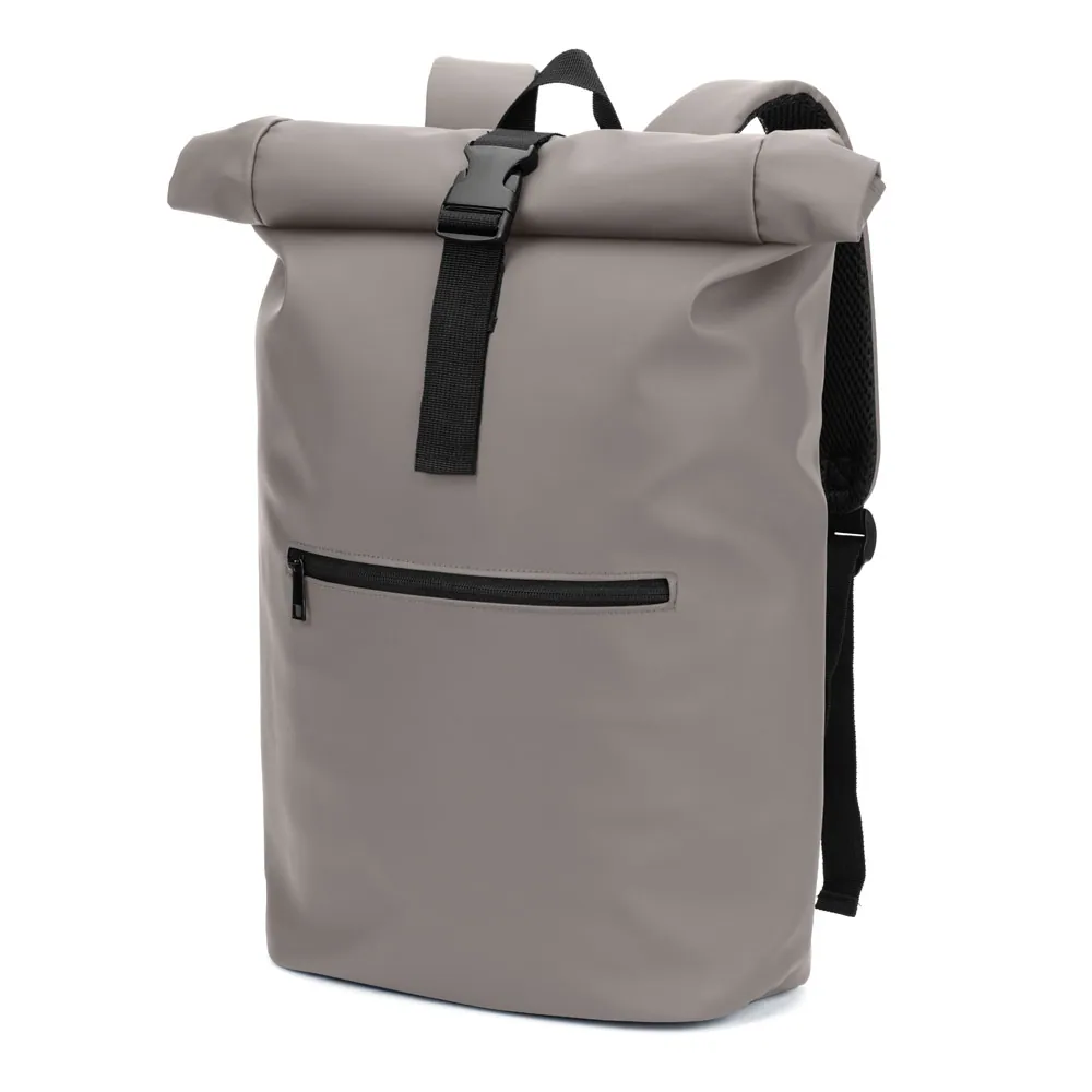 PORTLAND. Mochila "roll top" em PU com bolso para notebook (16") - Thumbnail 20