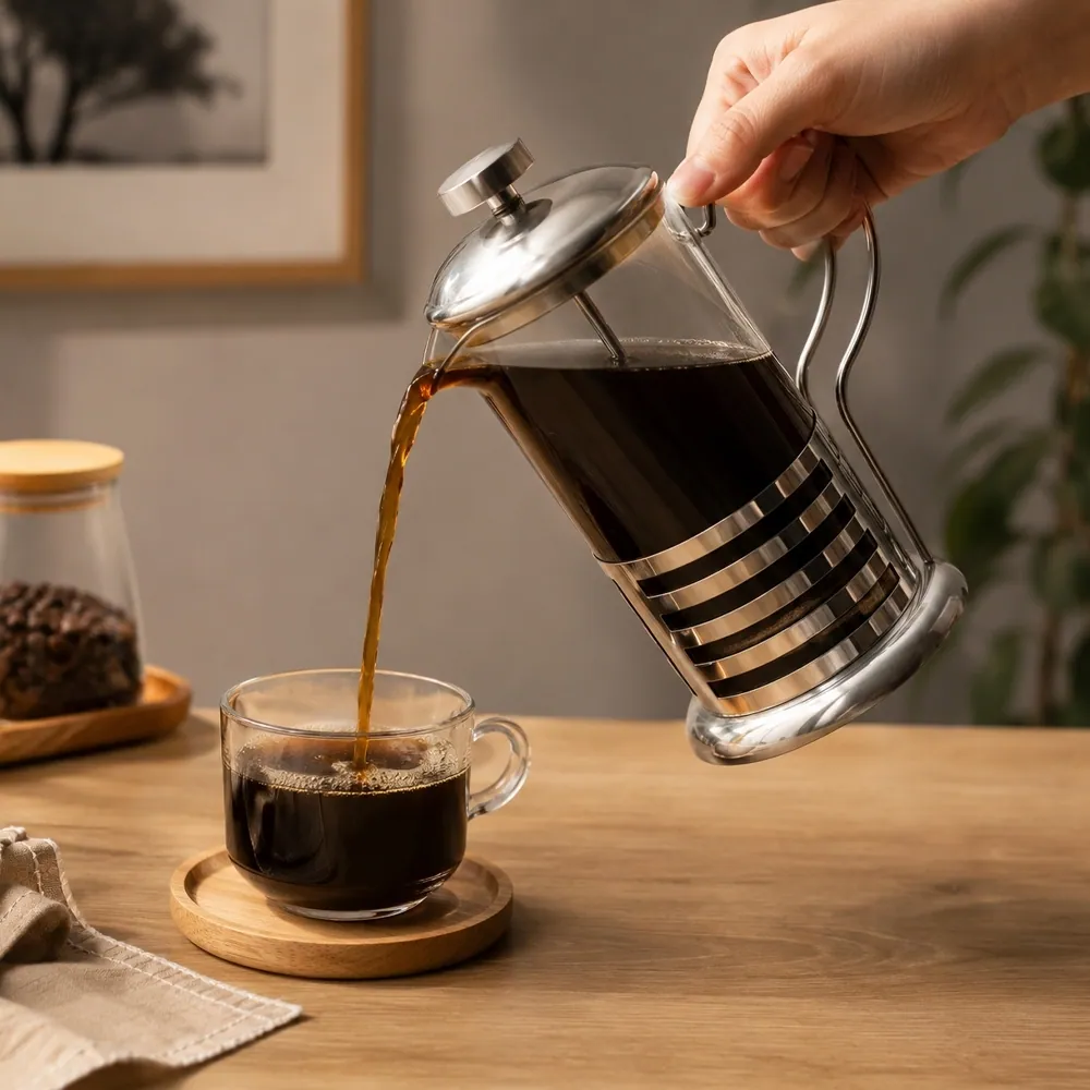 Cafeteira Prensa Francesa 600ml - Thumbnail 2