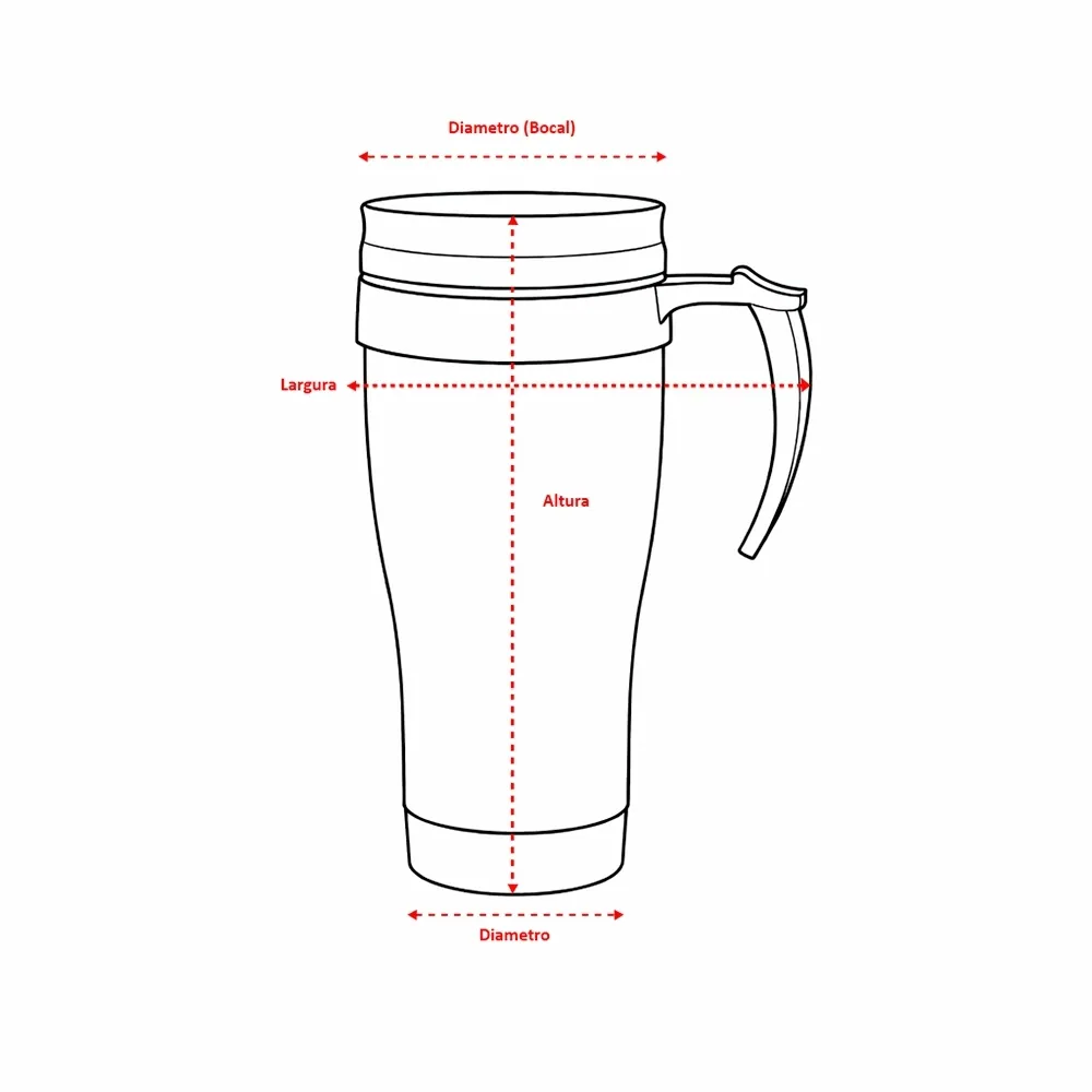 Caneca Inox 400ml - Thumbnail 5