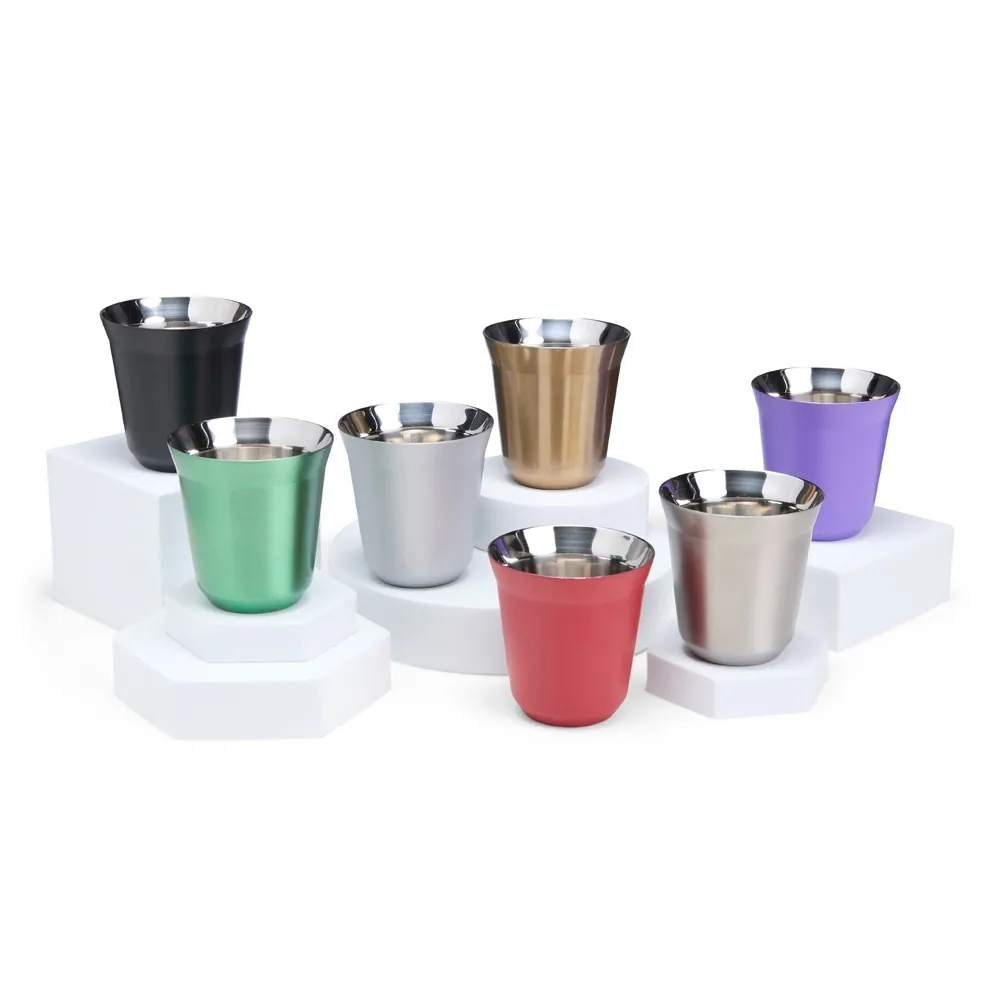 Copo Inox Parede Dupla 150ml - Thumbnail 2