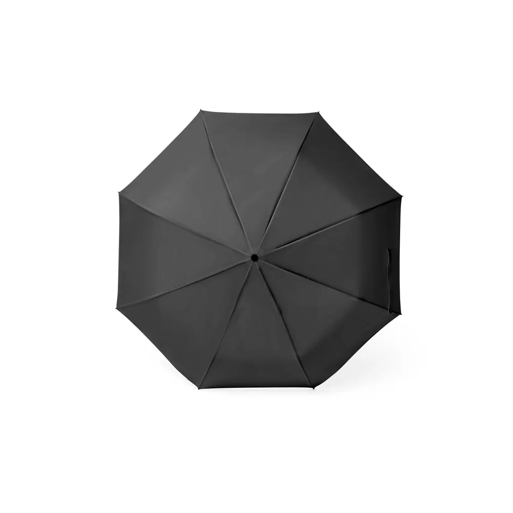 ARON. Guarda-chuva, dobrável, de 21'' em poliéster 100% reciclado pongee 190T - Thumbnail 3