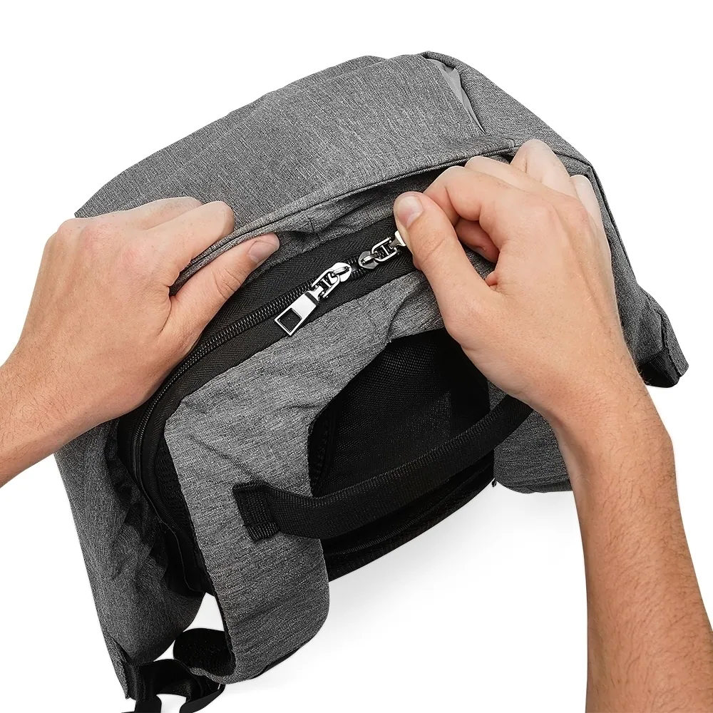 Mochila Anti-Furto USB 24L - Thumbnail 4