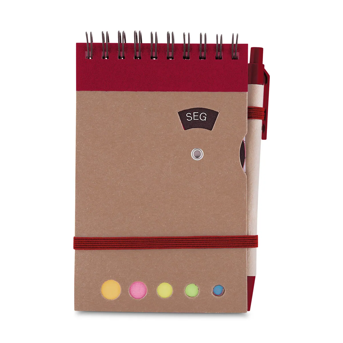 Mini caderno A6 com caneta - Thumbnail 6