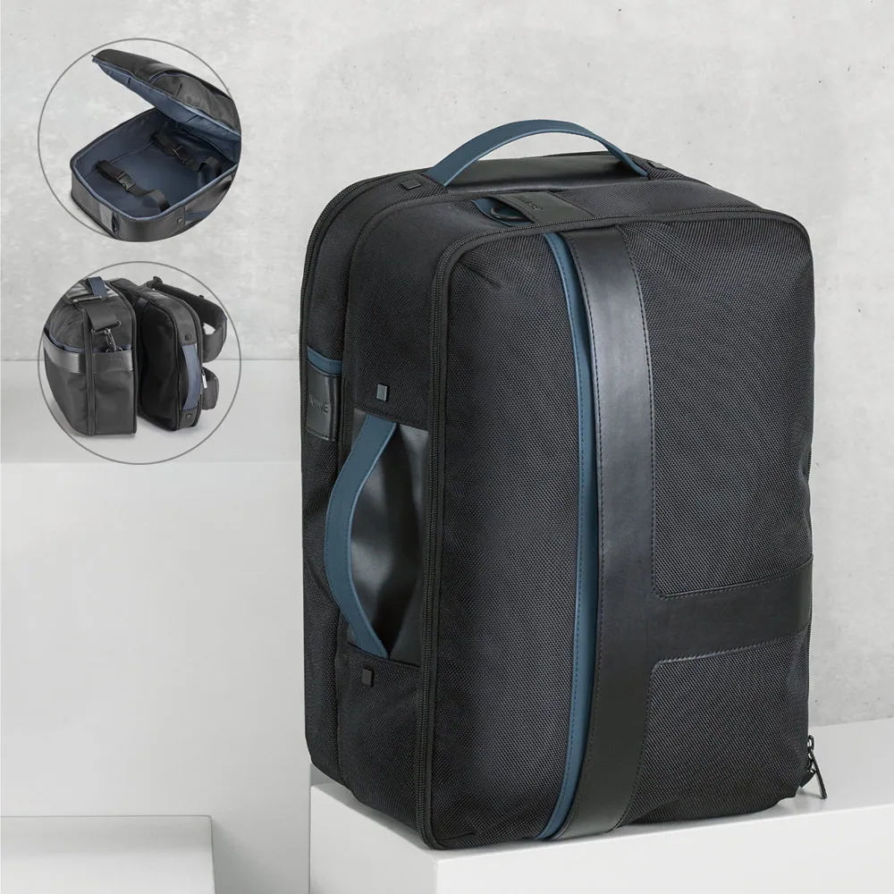 DYNAMIC BACKPACK I. Mochila 2 in 1 portátil (15.6'') em c. sintético 1680D (26 L)