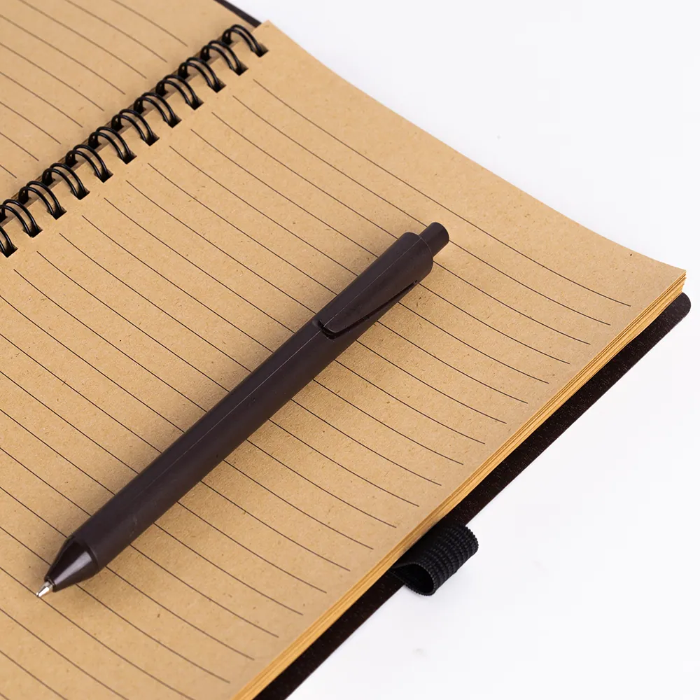 Caderno A5 Capa PP com Caneta - Thumbnail 5